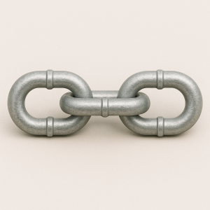 Цепь круглозвенная с буртиком Б2-2,5х14 в наличии в Москве