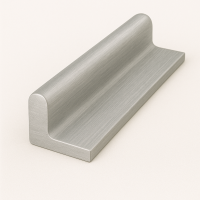 Дюралевый полособульб 3,5х20х60 мм Д16ЧТ симметричный