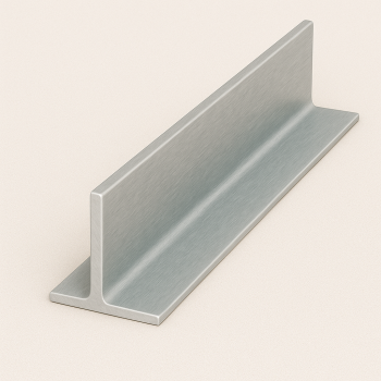 Т-образный профиль нержавеющий 45х45х4 мм AISI 304 в наличии в Москве