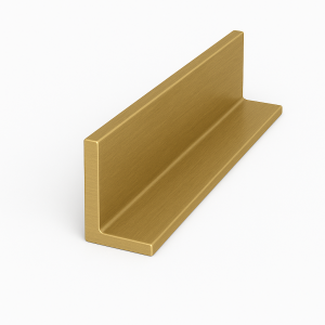Латунный профиль Г-образный 40 мм Л63 в наличии в Москве