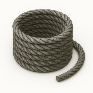 Канат тройной свивки ЛК-Р 11,5 мм ГОСТ 3089-80 в наличии в Москве