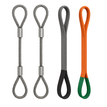 Строп текстильный круглопрядный 30 тн 6000 мм СТП в наличии в Москве