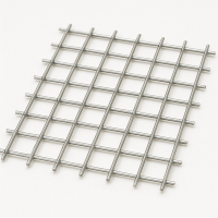 Нержавеющая сварная сетка 20х20х4 мм 12X18H9