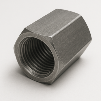 Гайка соединительная без покрытия 13Х11Н2В2МФ М8 мм DIN 6334 в наличии в Москве