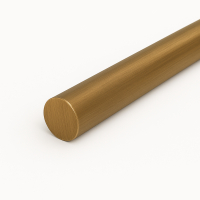 Бронзовый пруток 100 мм БрАМц9-2 ГОСТ 1628-2019
