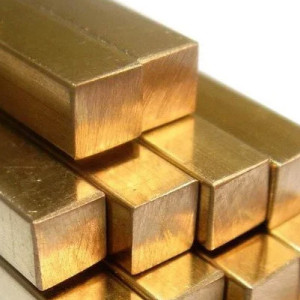 Латунный квадрат прессованный 14х14 мм ЛМц58-2 ГОСТ 6688-2016 в наличии в Москве