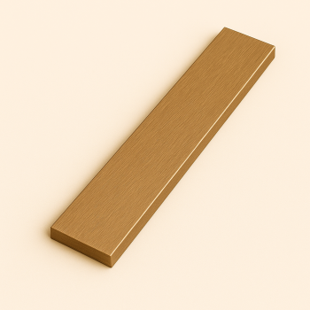 Шина бронзовая 250х2,5 мм БрКМц3-1Т в наличии в Москве