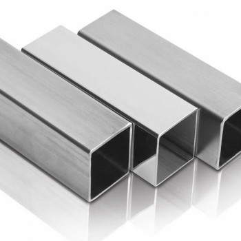 Труба профильная нержавеющая квадратная 100х100х5 мм AISI 304L в наличии в Москве