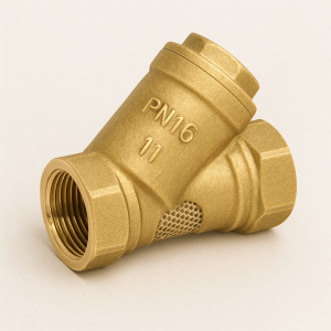 Латунный фильтр сетчатый резьбовой ДУ 40 РУ 16 ГОСТ 15527-2004 в наличии в Москве