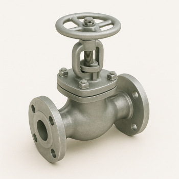 Стальной клапан обратный фланцевый ДУ 65 РУ 160 ГОСТ 27477-87 в наличии в Москве