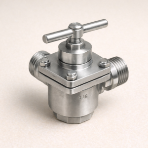 Кран пробковый 3-х ходовой ВР/ВР/ВР AISI 304 DN 1 1/2" в наличии в Москве