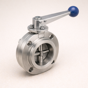 Клапан Бабочка S-S AISI 316 DN 40 (41х1,5) в наличии в Москве