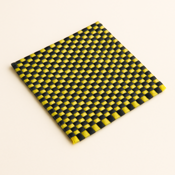 Угле-арамидная ткань 350 г/м2 twill/саржа 1,25 м в наличии в Москве